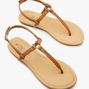 SANDALUP Thong Flat Sandals for Women